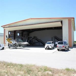 Quality Q235B Structural Steel Hanger Fire Resistance Prefabricated Hangars for sale