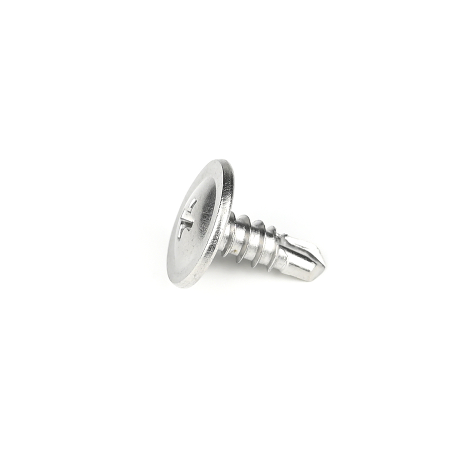 Standard Sus410 Stainless Steel Phillips Wafer Head Self Drilling Screws for Metal