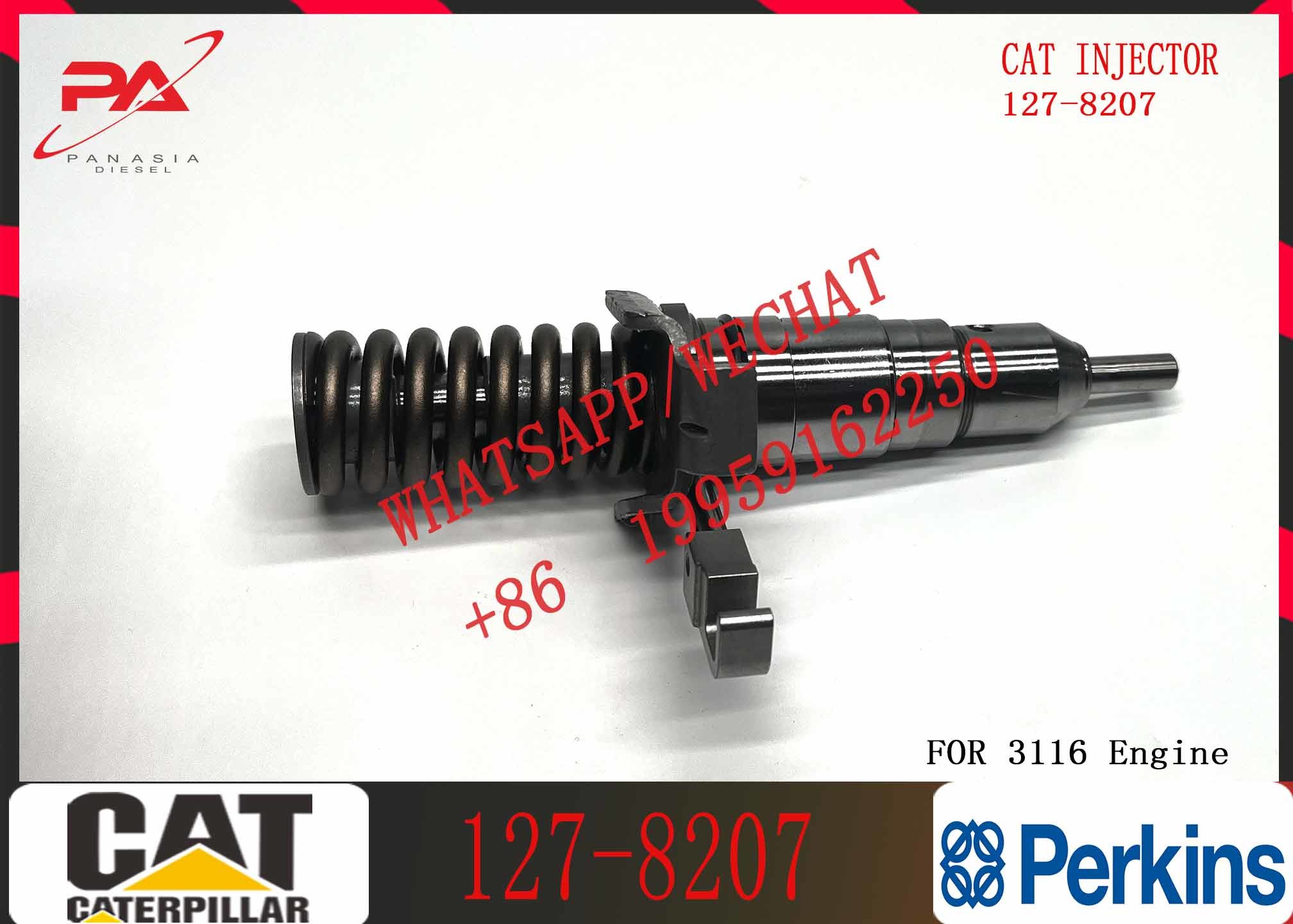 Common Rail Engine Injector 127-8207 127-8225 7E-8727 7E-8729 7E-8952 7E-9585 127-8209 127-8211 127-8213 0R-8475
