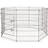Collapsible 24inch Metal Puppy Playpen For Pet Shows