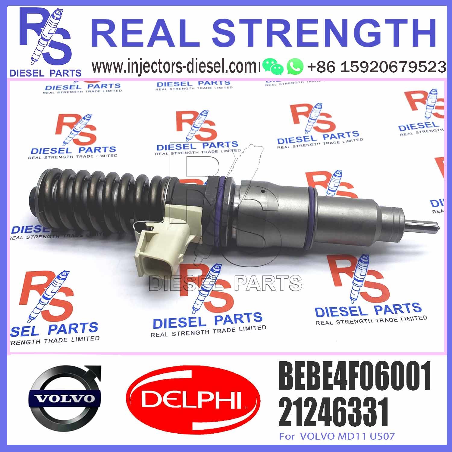 New Diesel Fuel Injector 21246331 85003110 BEBE4F06001 for V olvo MD11 21106375 21246331 21244717