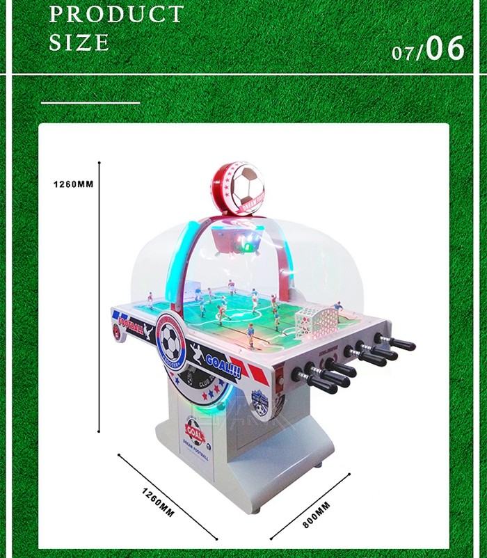 Hot Popular Fantasy Football Arcade Amusement Park Shooting Ball Machine