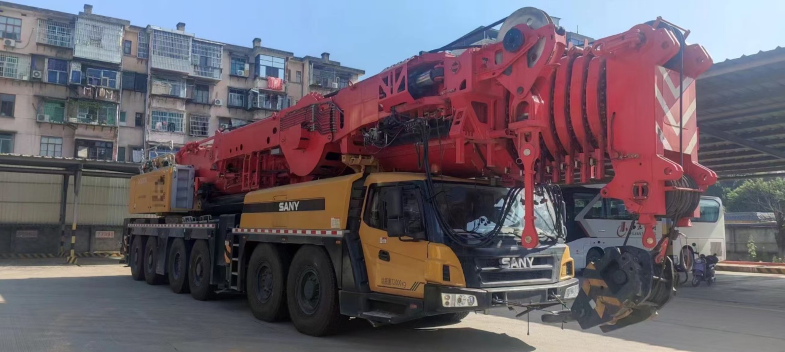 2022 Model Used Sany All Terrain Crane 400 Ton Mobile Crane SAC4000T8