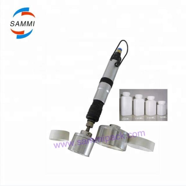 Portable Pneumatic Single Head Screw Pet Bottle LId Lock Capping Machine for Plastic Screw