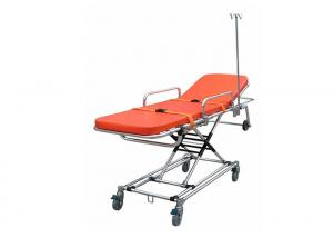 Quality Folding Hospital Patient Ambulance Stretcher With Adjustable Backrest for sale