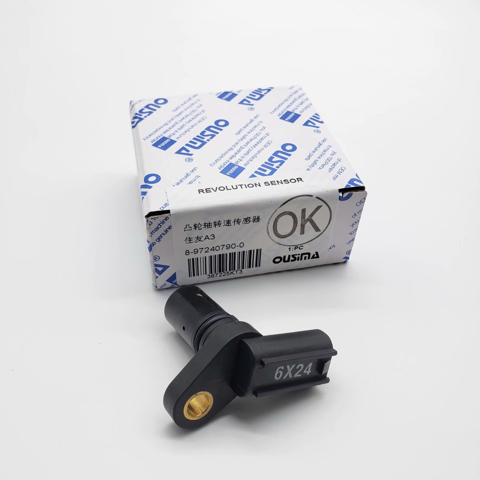 OUSIMA 8-97240790-0 Camshaft Position Sensor Speed Revolution Sensor For SUMITOMO SH200 A3