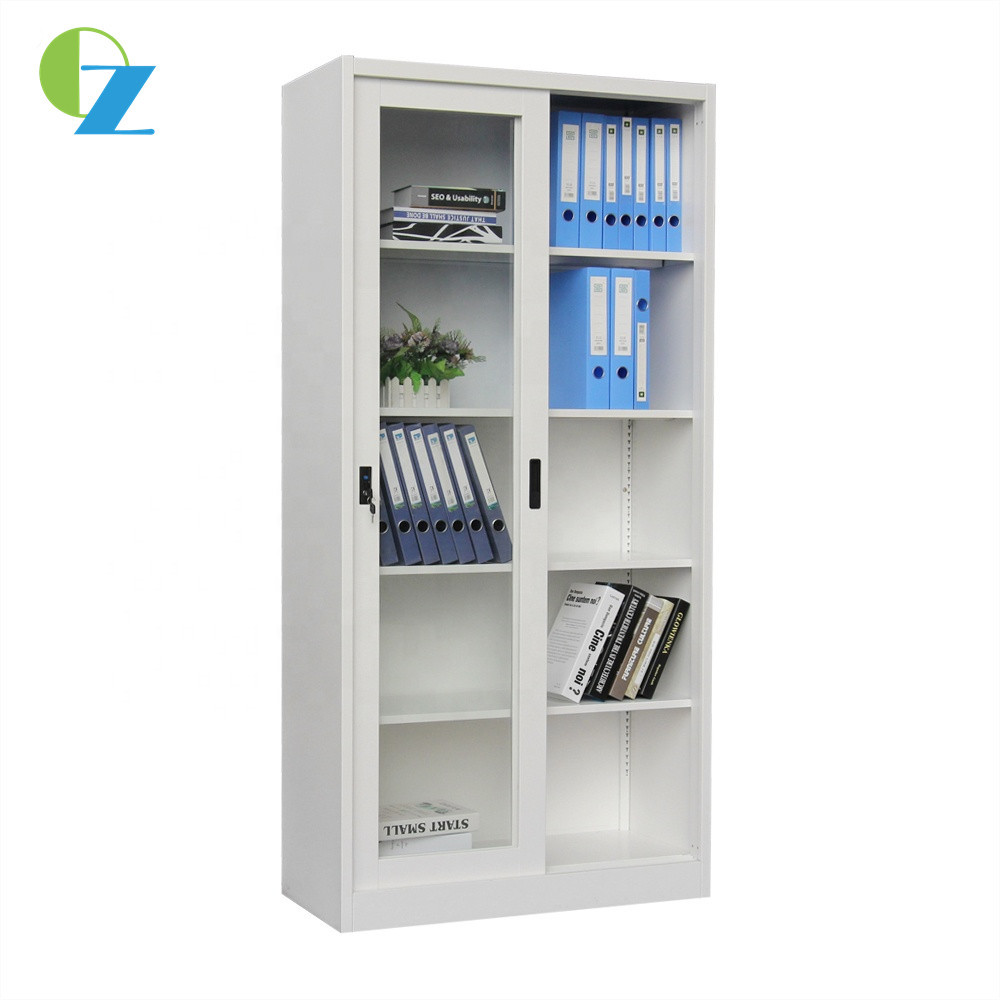 900MM Width Metal Office Cupboard With KD Structure Office Furniture
