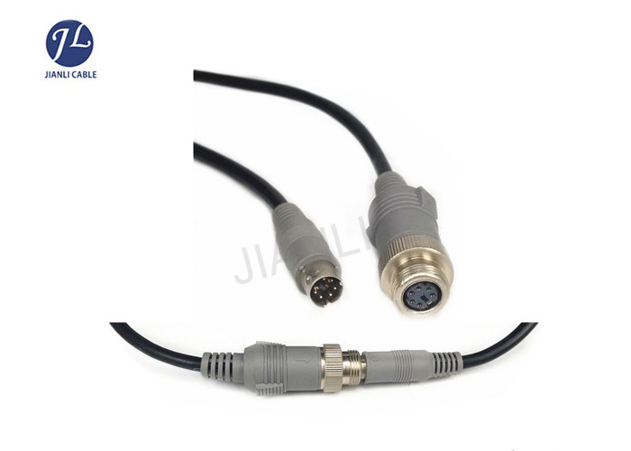 6Pin New Aviation Mini Din Cable For Car Top View Camera System
