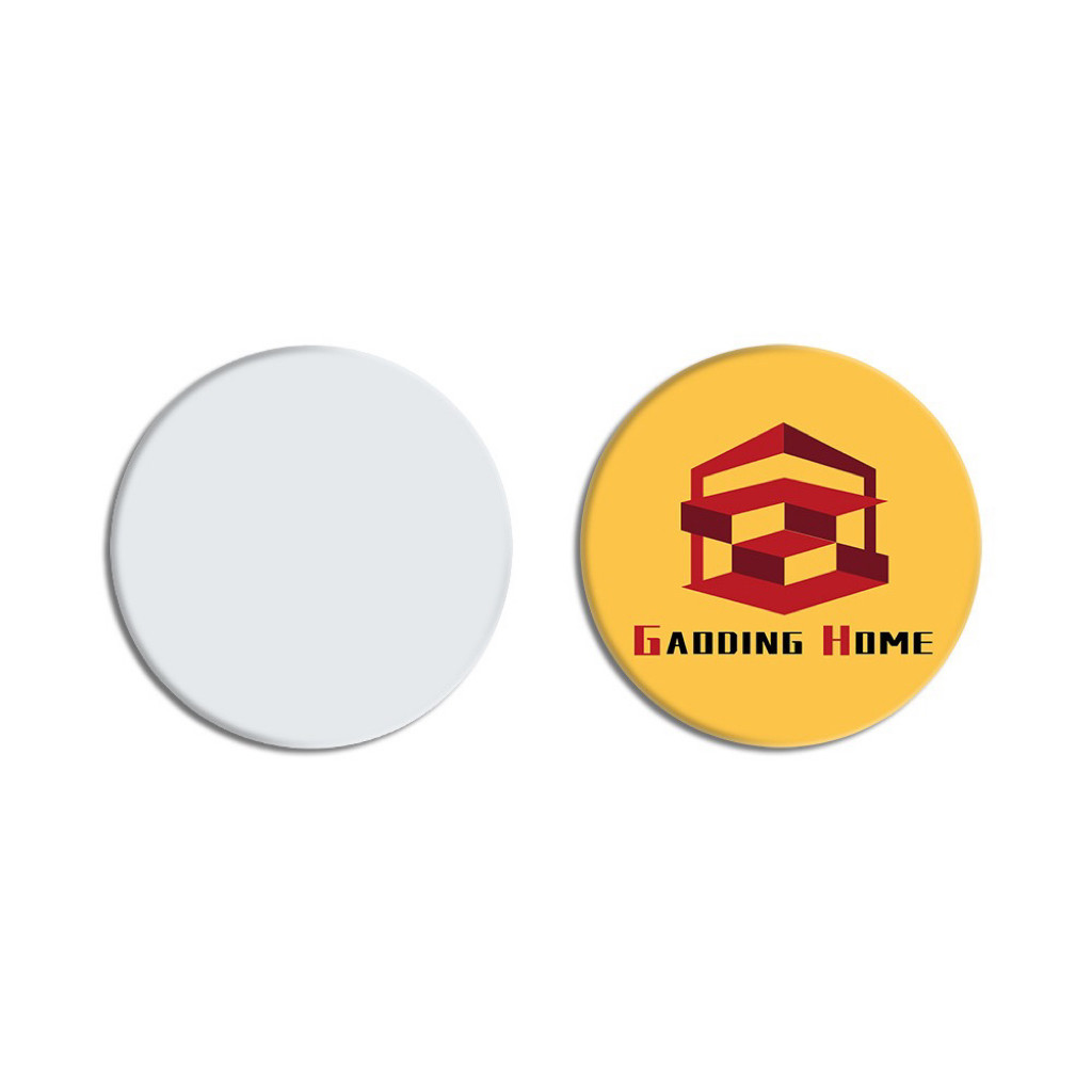 Personalized Sublimation Glass Blanks Sublimation Fridge Magnet Blanks 5*5cm