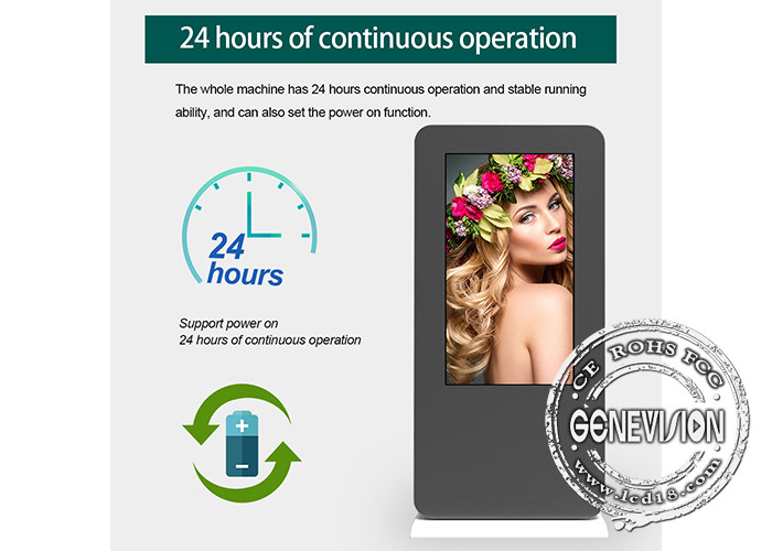 IP65 2500nits Outdoor Advertising Digital Signage Board For Bus Station