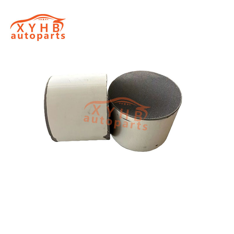 Ceramic Carrier Round Gray Black High Quality Three-Way Catalytic Filter Element Euro 1-5 Custom Model Size