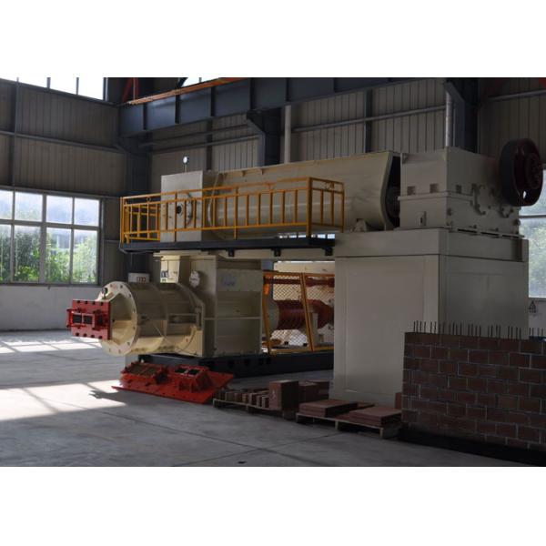 Diesel Engine Hollow Clay Red Bricks Manufacturing Machine Vacuum Extruder