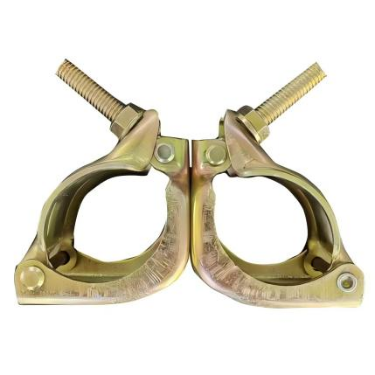Customized Scaffold Accessories High Strength Scaffold Swivel Coupler Silver