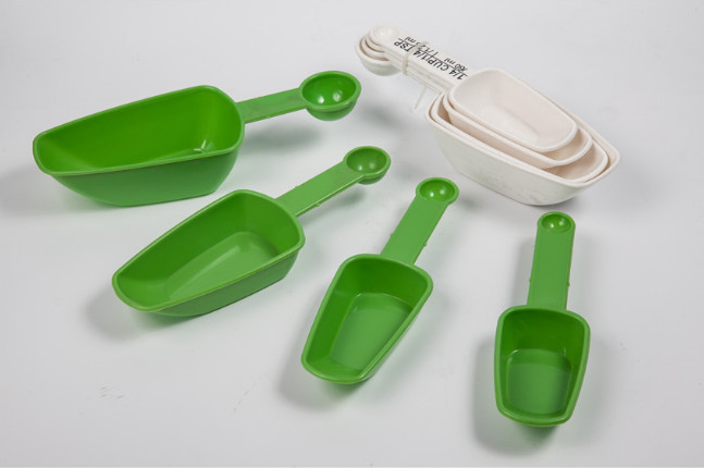 FBAB101 for wholesales set of 8 heart shape eco-friendly measuring spoon
