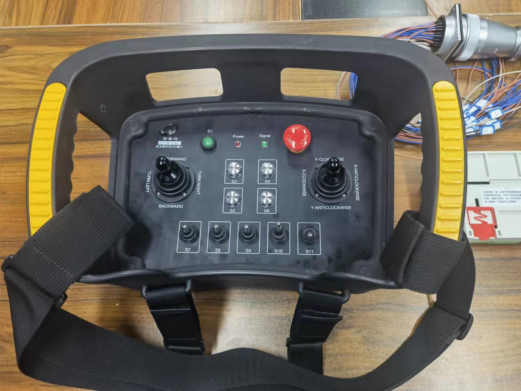 Customizable Wireless Industrial Remote Control Procedure