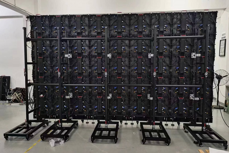 Custom Sizes Lighting Video LED Display Wall Ground Stand Support for Outdoor Events