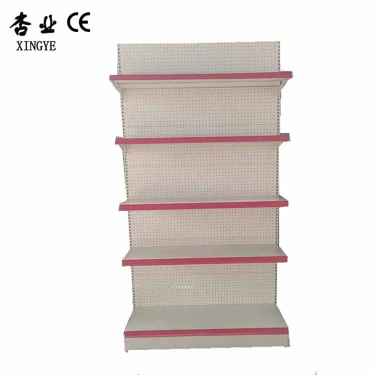 Xingye Factory Custom Size Metallic Mini Market Shelves Display Racks Home Market Shelves