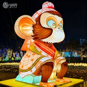 Buy cheap Outdoor Chinese New Year Decorations: 12 Zodiac Animal Theme Lanterns from wholesalers