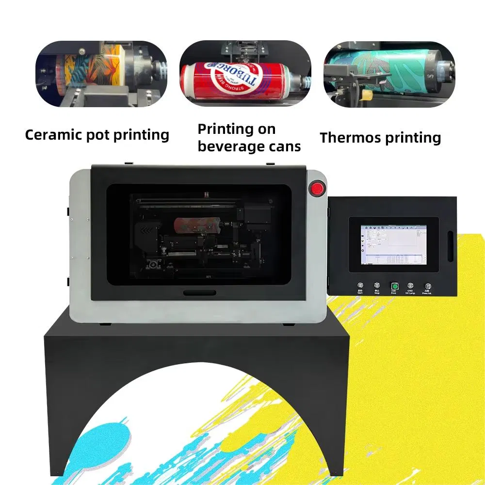 UV Printer Rotary UV Printer 360 Round UV Printing Machine