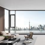 Modern Black Aluminium Windows Soundproof Anti Theft Aluminium Thermal Break
