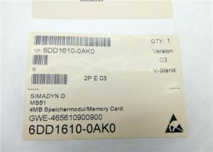 Quality 4MB/8KB PM6 6DD1610-0AK0 Simadyn D Flash Memory Card for sale