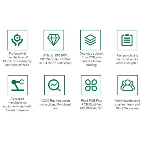 4L PCB Reverse Engineering Services FR4 Rogers Metal 1.6mm