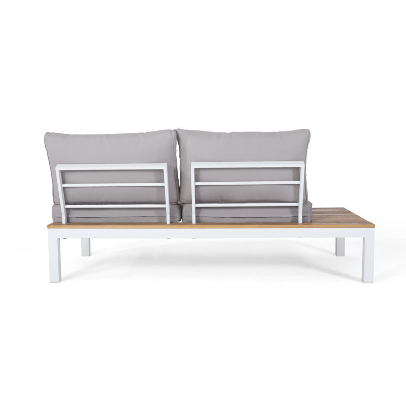 120.16 lb. Overall Product Weight AJUNION Outdoor Sectional Sofa Set for Patio Lounge