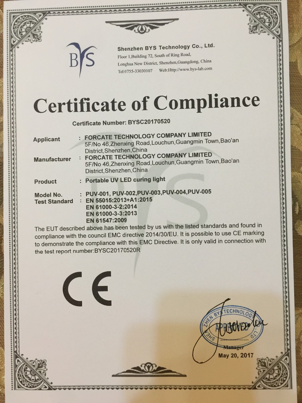 Printing Industry 1000mA 110W 385NM 6868 UVC Led Module