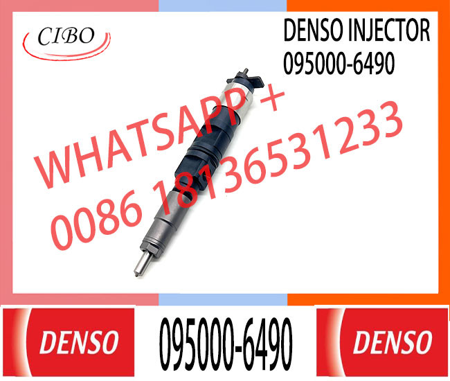Common Rail Parts Injector 23670-51051 Diesel Fuel Injection Nozzle 095000-6490 For TOYOTA HILUX 1KD