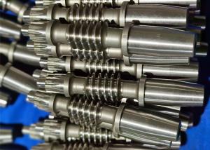 Quality 20CrMnTi Pinion Worm Shaft And Worm Gear Gear Hobbing for sale