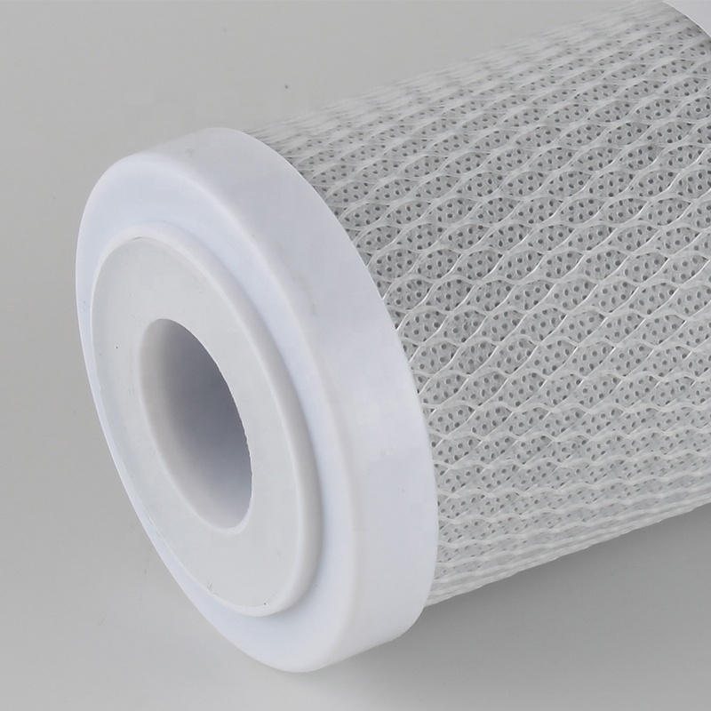 Electric Power Source 10*2.5inch CTO Coconut Carbon Activated Carbon Block Water Filter
