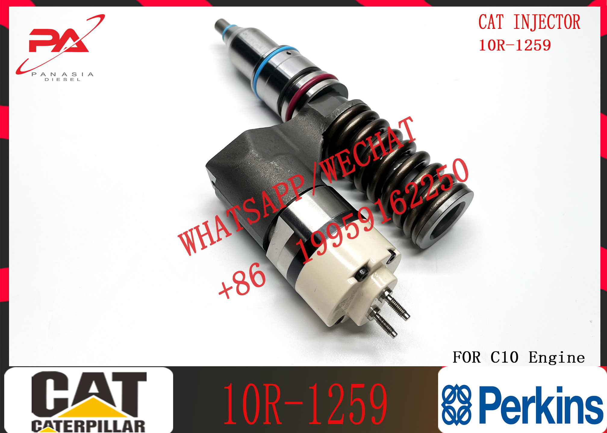 Fuel Injector 212-3467 350-7555 161-1785 10R-1259 203-7685 212-3468 317-5278 For CAT C10 C12