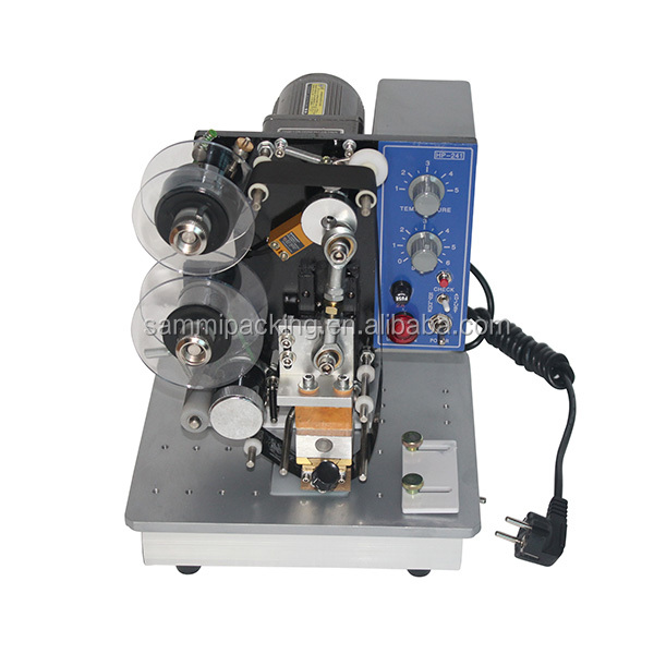 Semi-automatic Hot Stamp Printer 241B , Color-tape Batch Number and Expiry Date Coding Machine