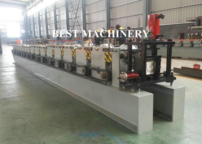 High Speed Automatic Round Gutter Roll Forming Machine Hydraulic Pump Station