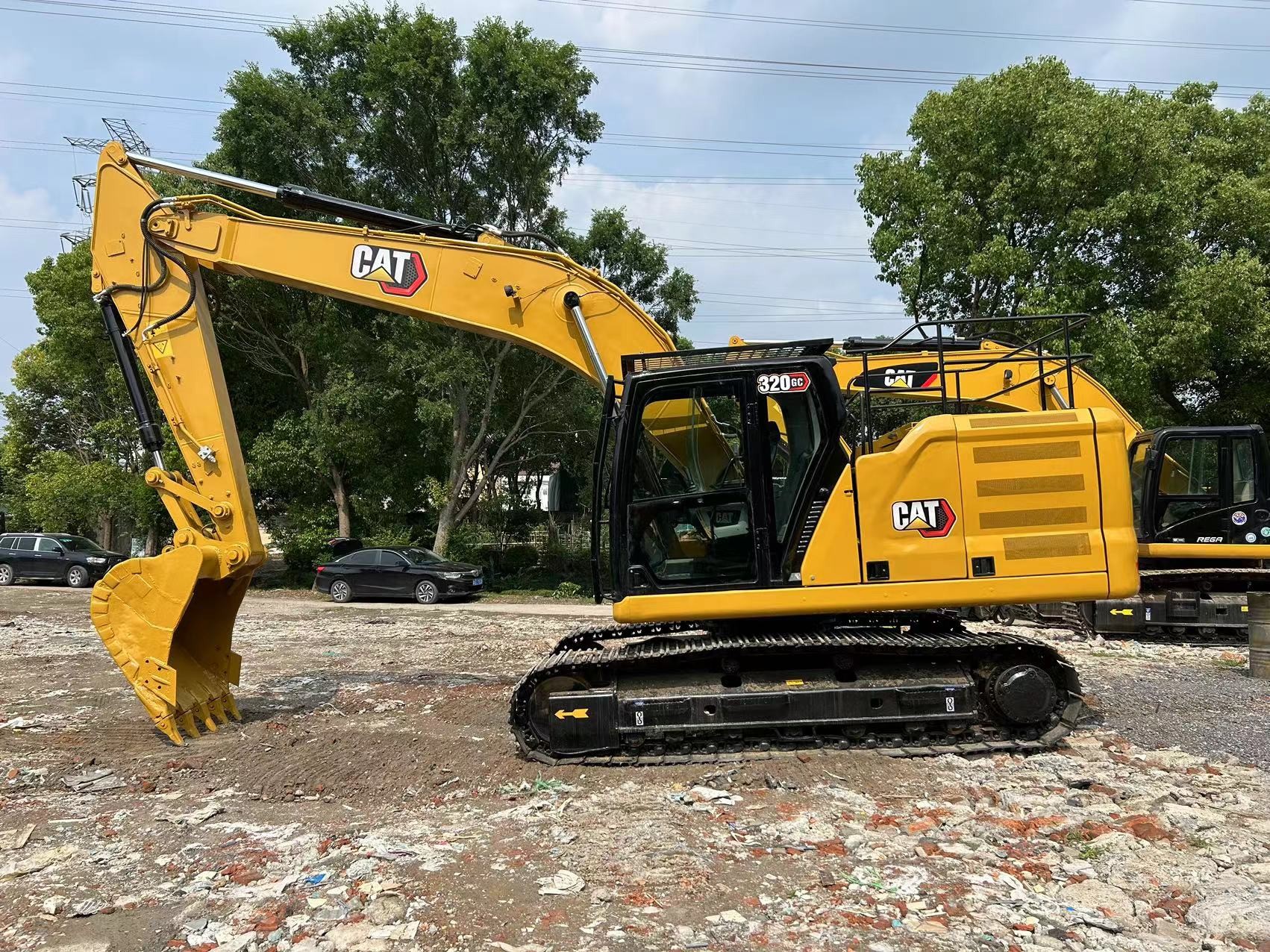 Used CAT 320GC Excavator 20 Tons Low Noise Energy Saving For Construction