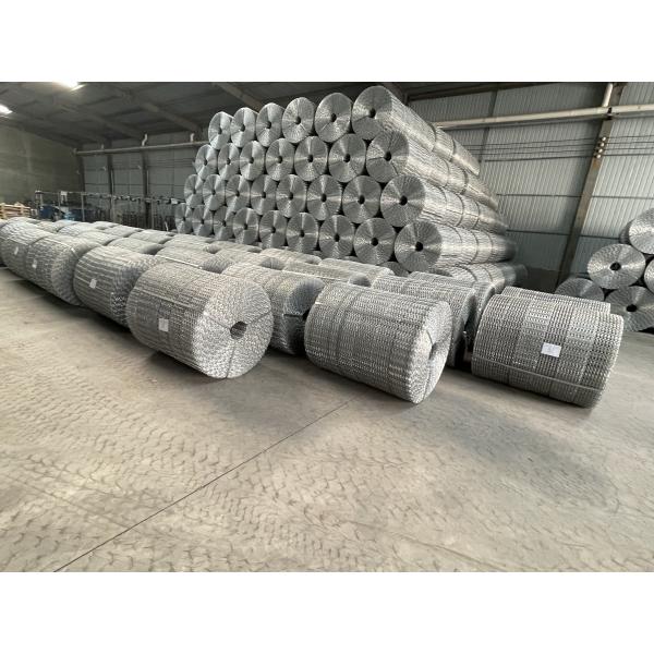 2.8 MM Welded Galvanized Pipeline Wire Mesh Anti Corrosion CWC Reo Mesh Roll