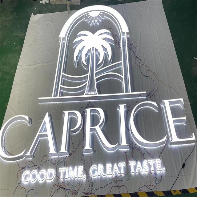 Manufacturers Direct 3D Acrylic Logo Custom Led Backlit Letters Electronic Signs