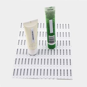 58KHz EAS Labels Anti Theft Black White Soft Custom Printed