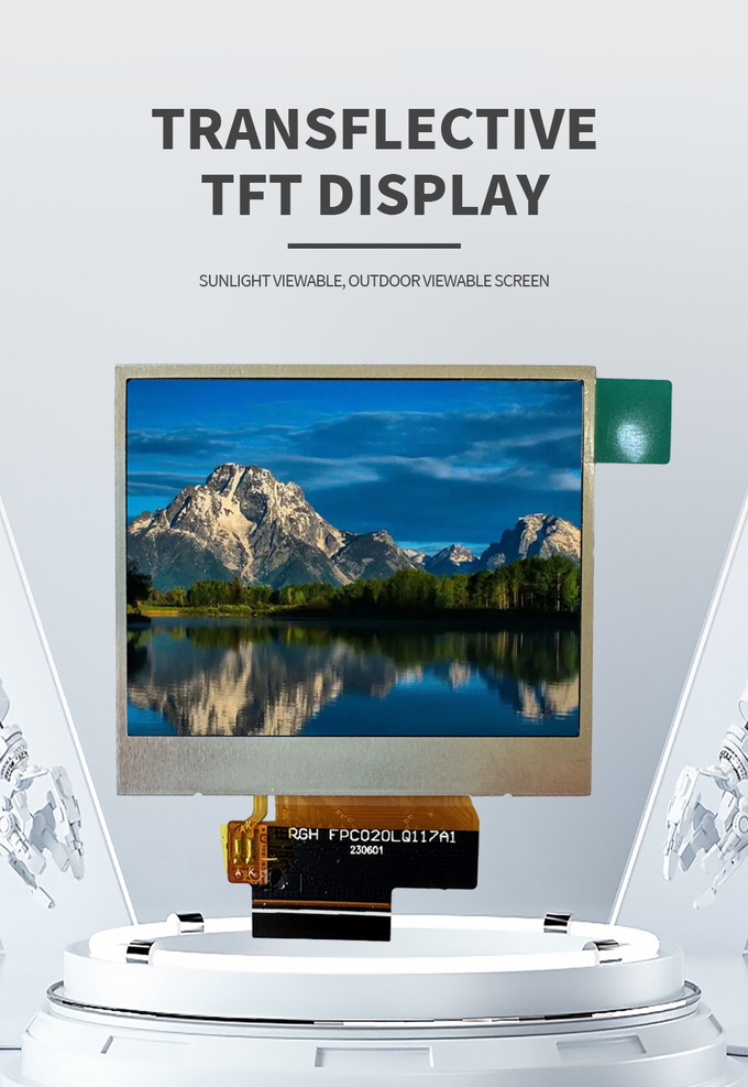 LCD Module TFT 2.0 Inch Outdoor Sunlight Readable 320x240 SPI Interface ODM