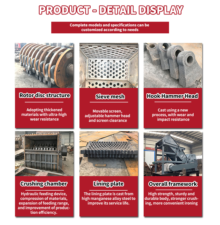 Metal Crusher Machine in Building Material Shops with and Material