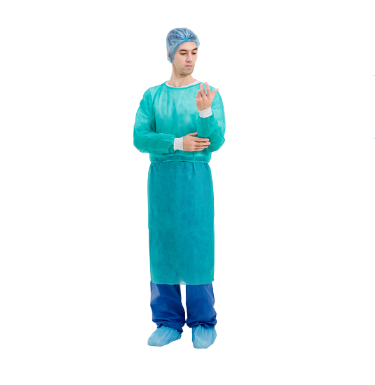 Dental Disposable Isolation Gown Class1 Flammability