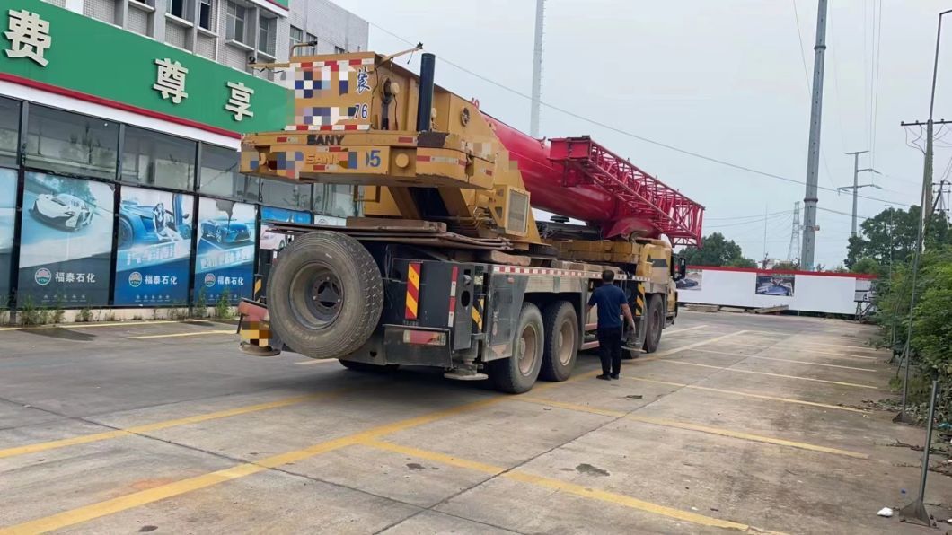 Perfect Original Condition Super Power 2018 80t Truck Crane Mobile Crane for Sale at Changsha Yard