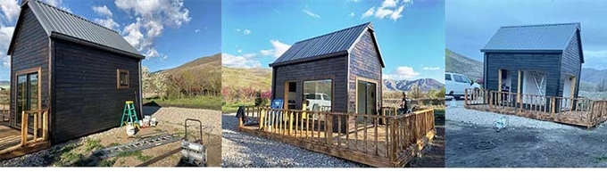 Resort Hotel Garden Studios: Prefab Light Gauge Steel Cabins Ready To Build Modular Home