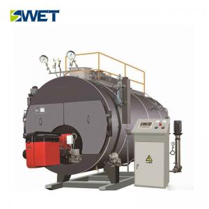 China Horizontal Industrial Steam Boiler 2 Ton /H Oil / Heavy Oil Gas Fired Smoke Tube on sale