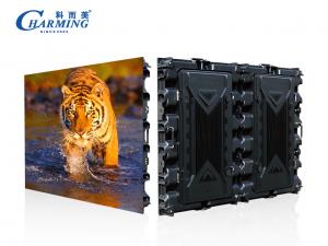 China Full Color P4 Advertising LED Video Wall Screen For Building on sale