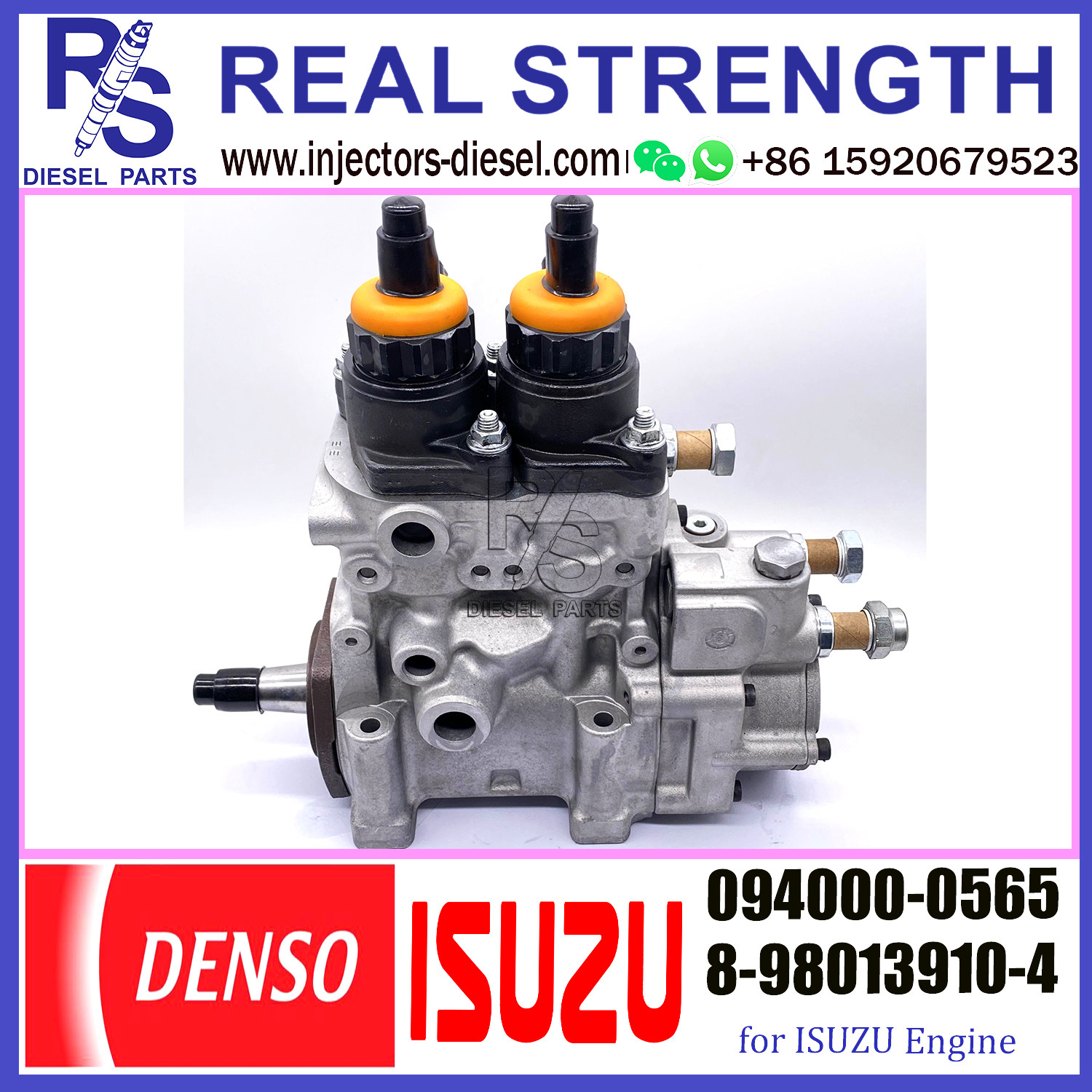 DENSO Diesel 6UZ1 Engine Fuel HP0 pump 094000-0565 094000-0560 094000-0382 For ISUZU 8-98013910-4 8-98013910-0