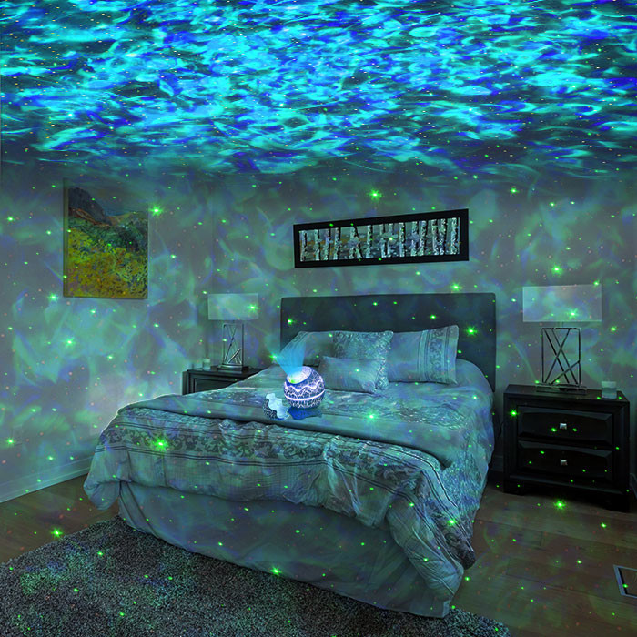 Bedroom Timing Dinosaur Egg Night Light Star Projector Multicolor