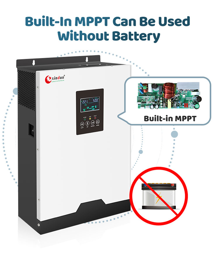 mppt standalone inverter without battery