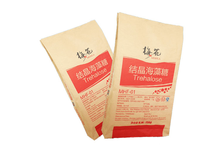 M Folded Type Multi Wall Paper Bags 20kg 25 Kg 50kg Large Capacity Stable Performance