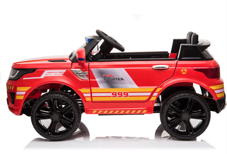 Suitable for 3-8 Year Olds Big Two Seater Battery Operated Police Car